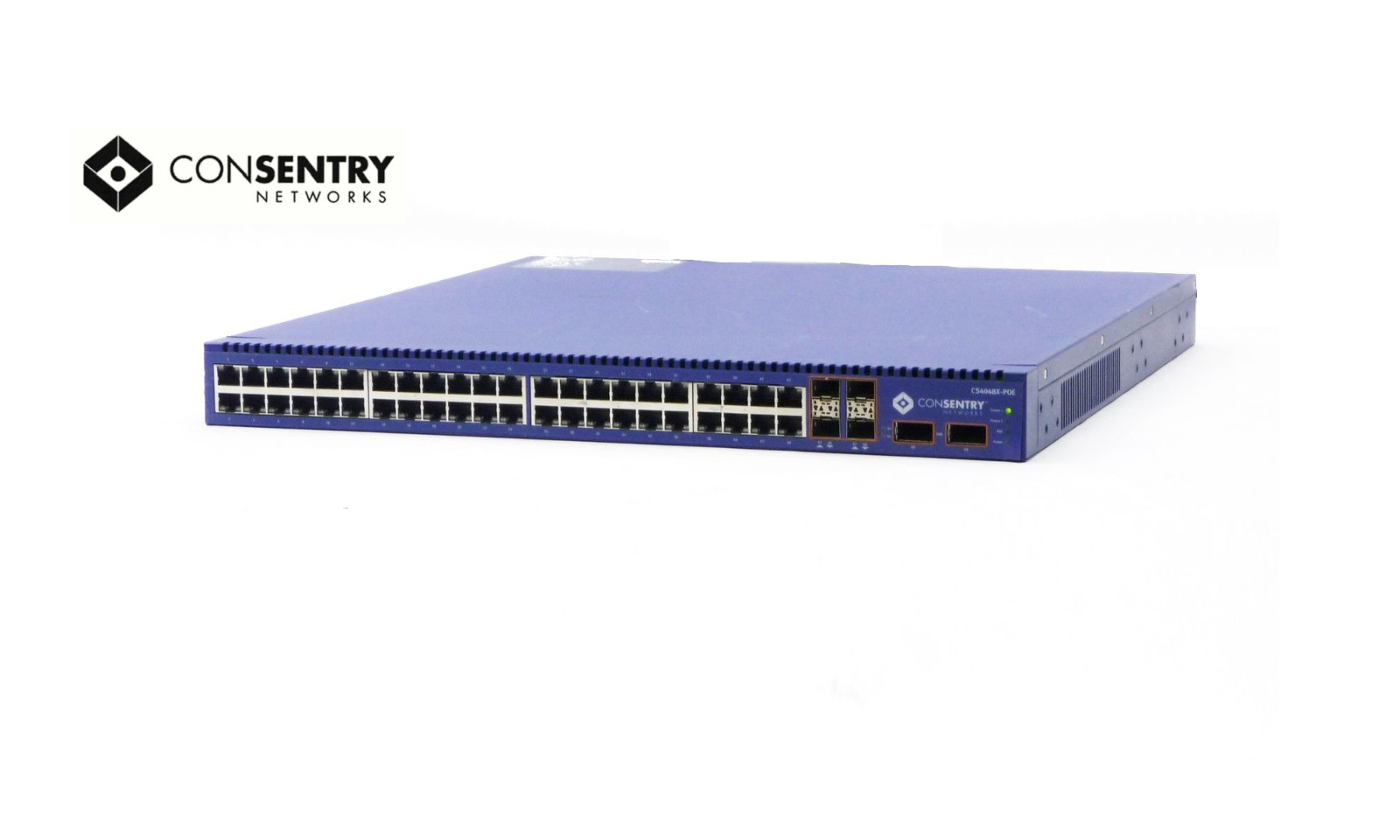 ConSentry CS4048X 48 Port Ethernet Switch (Transceivers Included)