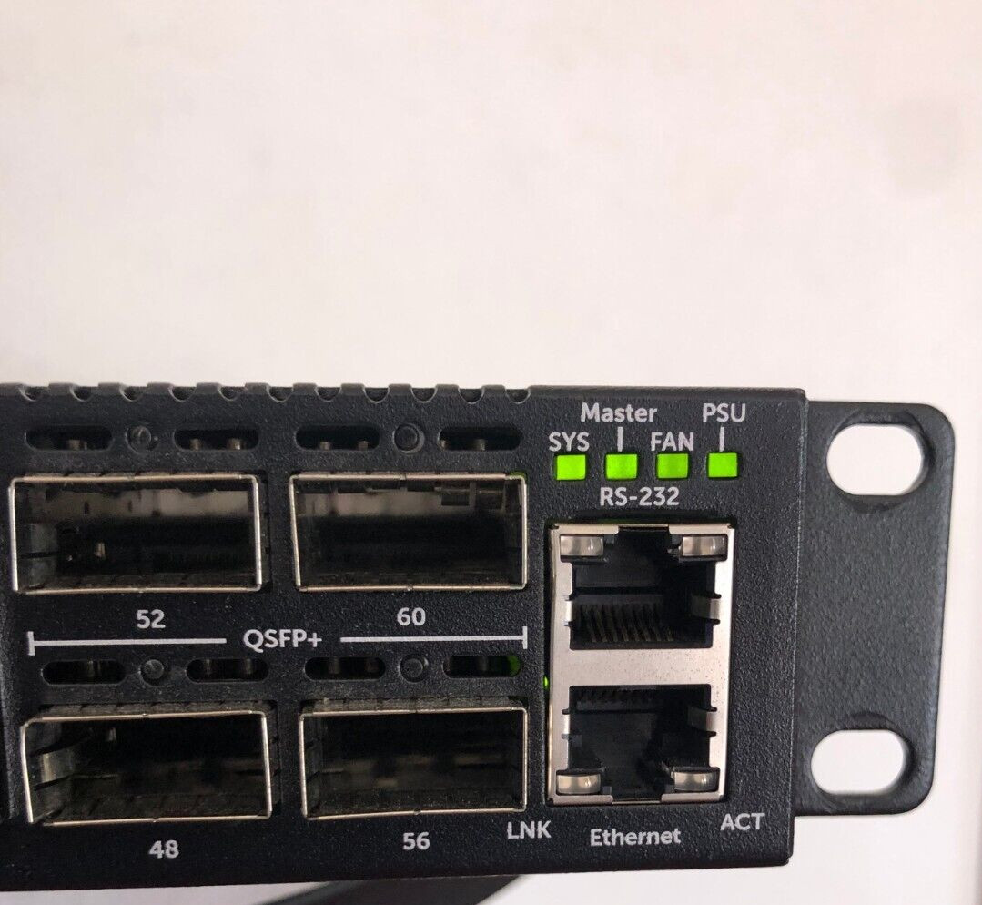 Dell Force10 S4810P 48 Port Dual P/S Switch