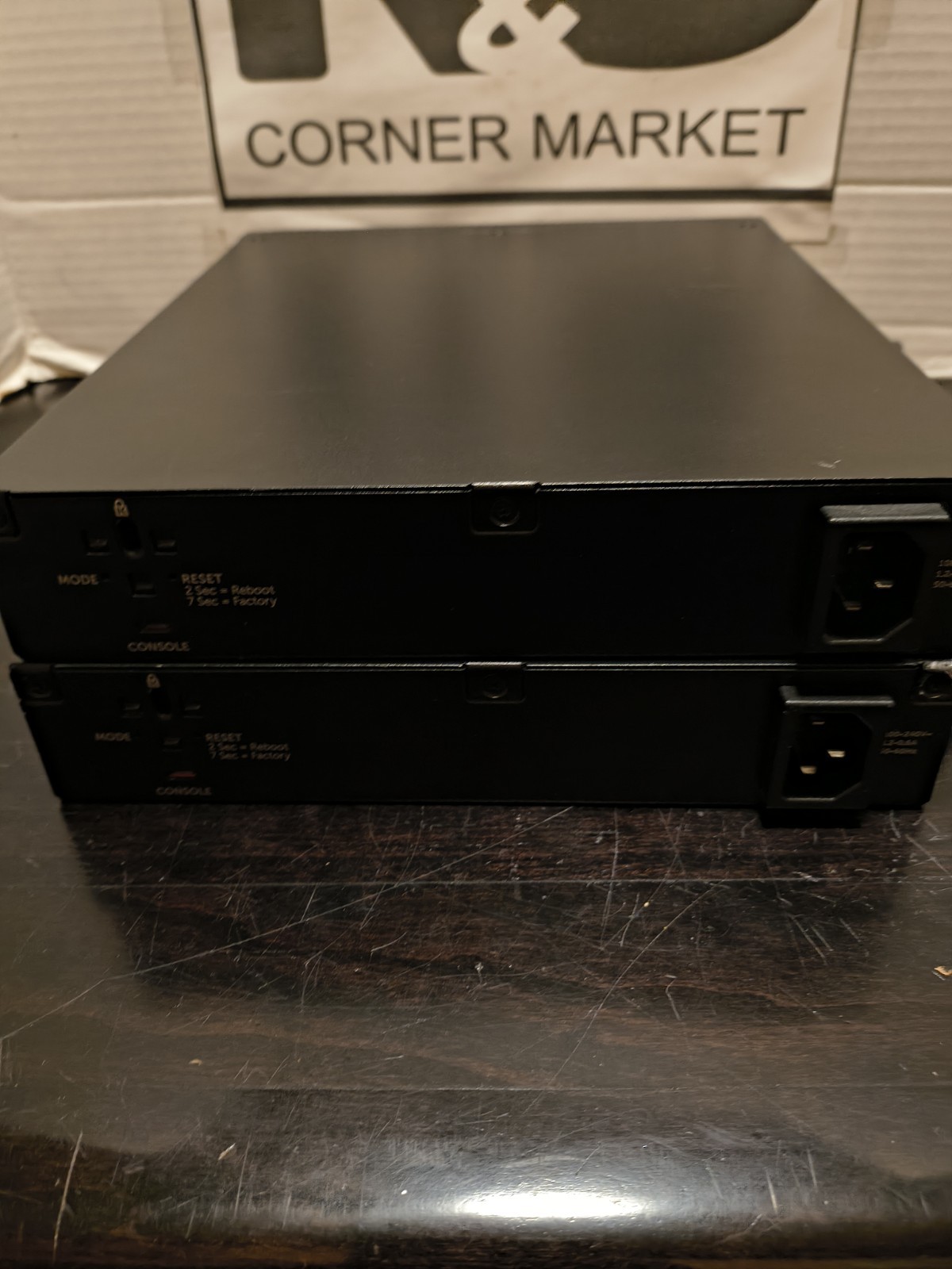 2 Dell X1018 16 Port Gig PoE 2 X SFP Managed Switch E10W – USED One Plug