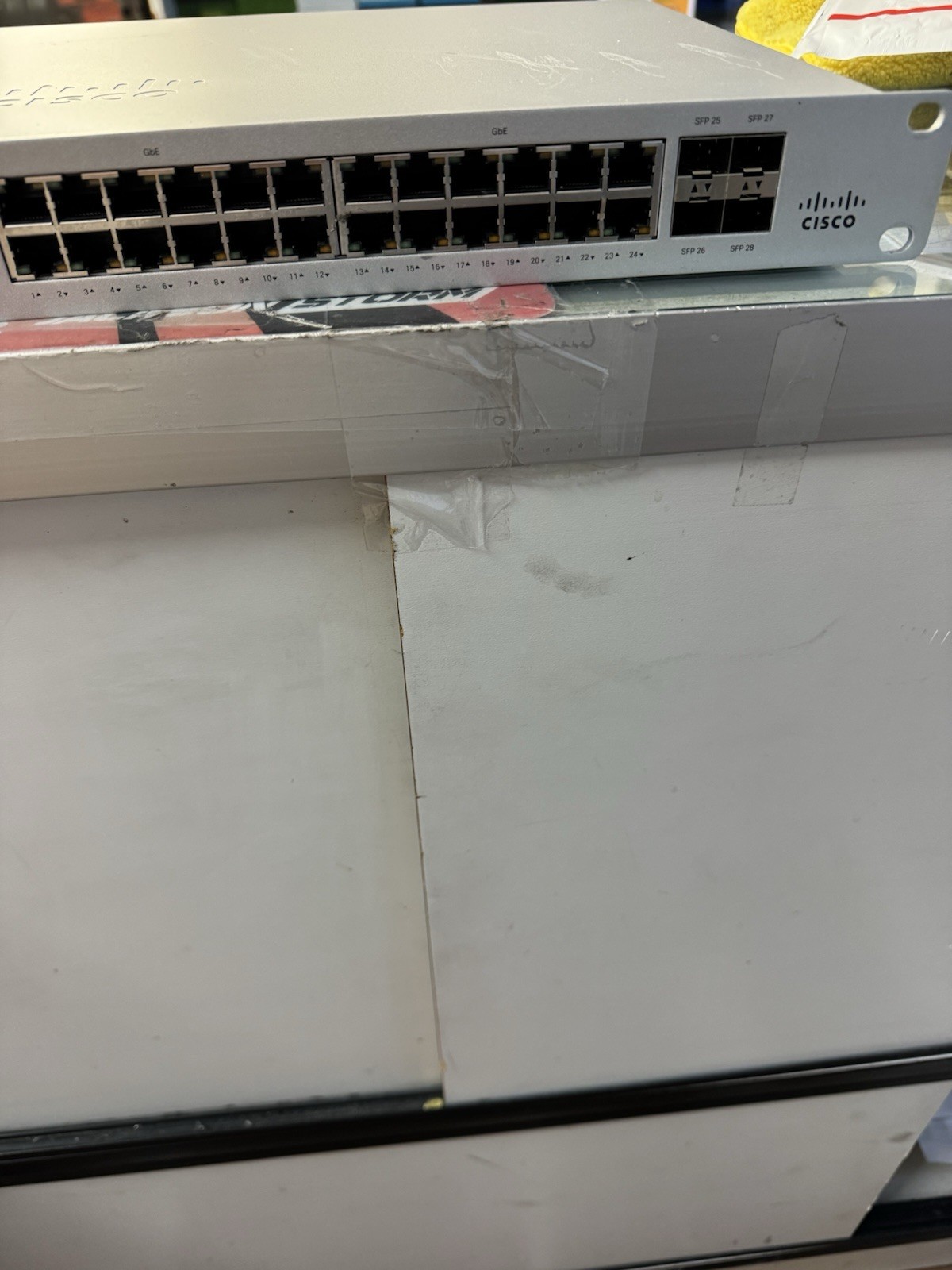 Cisco Meraki MS120-24P-HW 24-Port Gigabit Cloud Managed PoE Switch UNCLAIMED