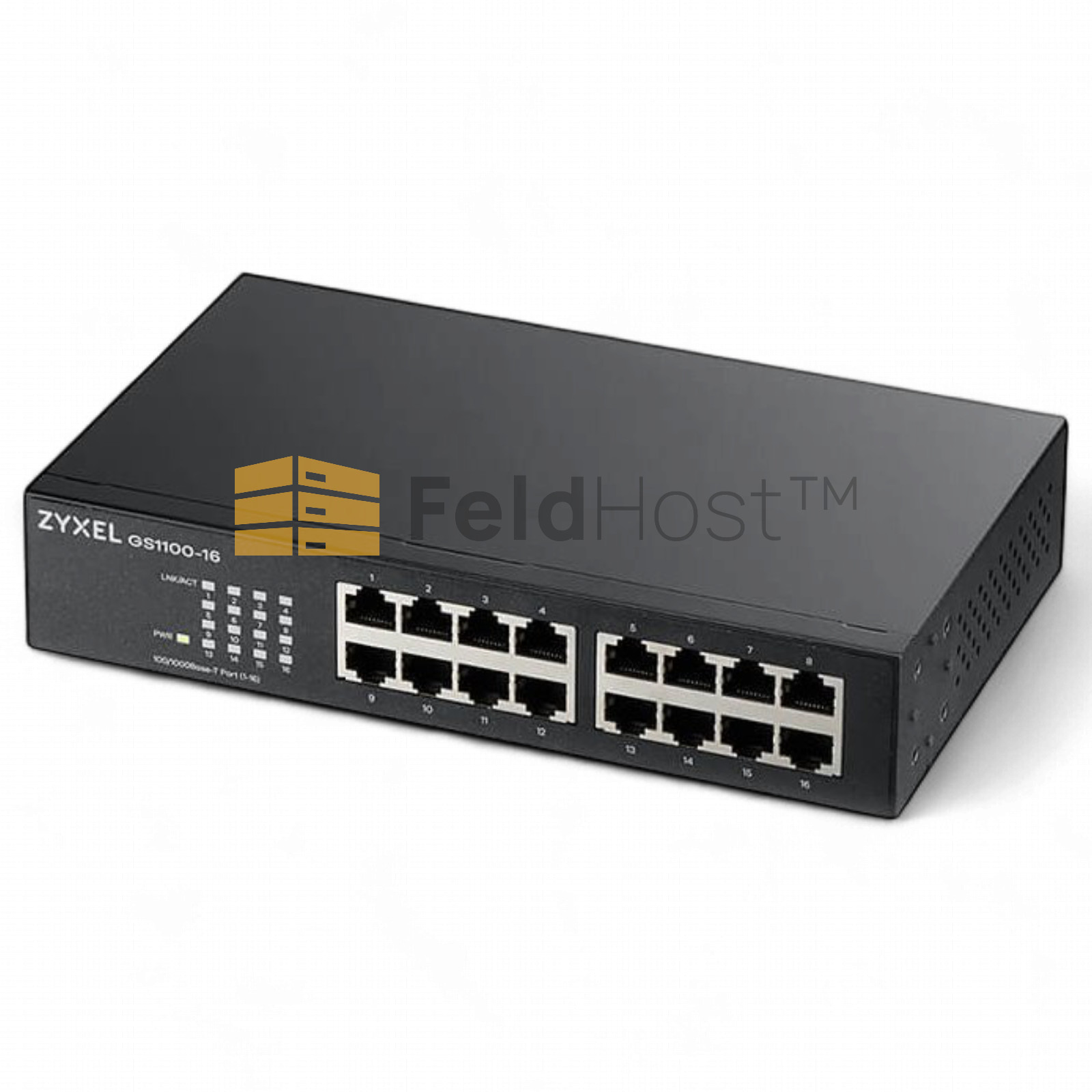 ZYXEL GS1100-16 GS1100-16-EU0103F 16-Port Gigabit Unmanaged Fanless Switch *NEW*