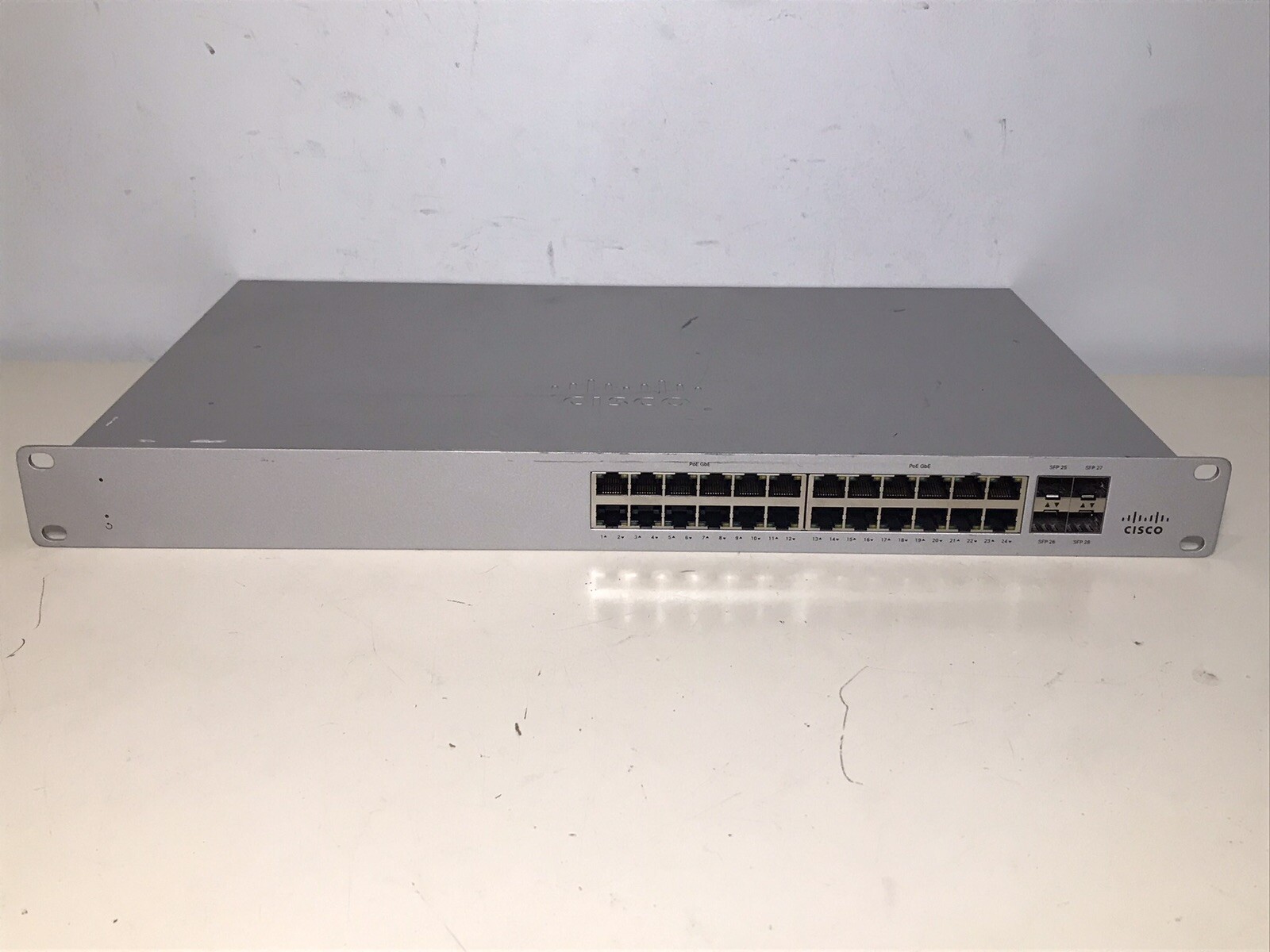 *CLAIMED* CISCO MERAKI MS120-24P-HW 24-PORT GIGABIT CLOUD