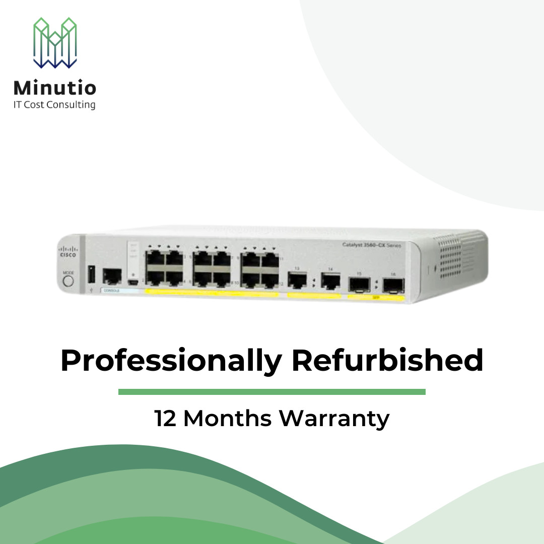Cisco WS-C3560CX-12TC-S | Refurbished | Includes VAT