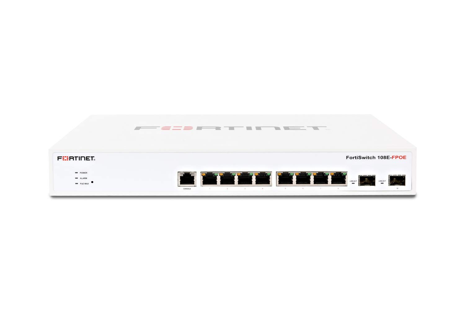 Fortinet FS-108E-FPOE 48-Port PoE Secure Access Switch, 1 Year Warranty