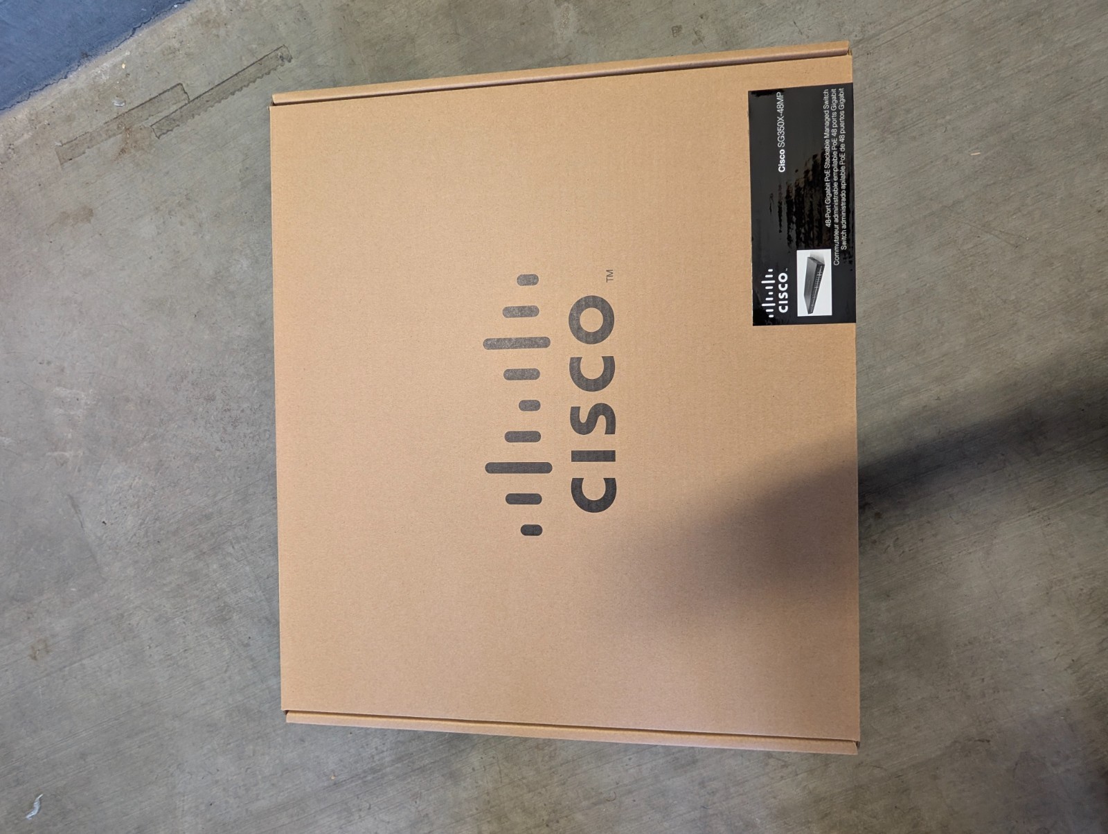 NEW SEALED Cisco SG350X-48MP-K9-NA 48-Port PoE+ Managed Switch 740W 10G SFP+