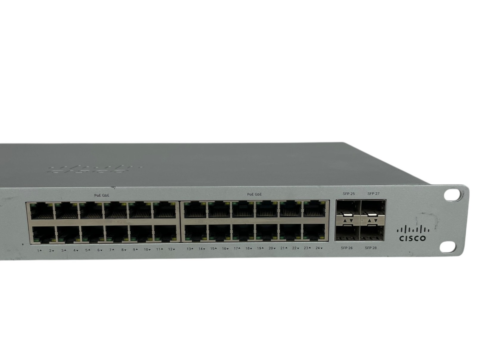 CISCO MERAKI MS120-24P-HW 24-Port Gigabit Ethernet Switch