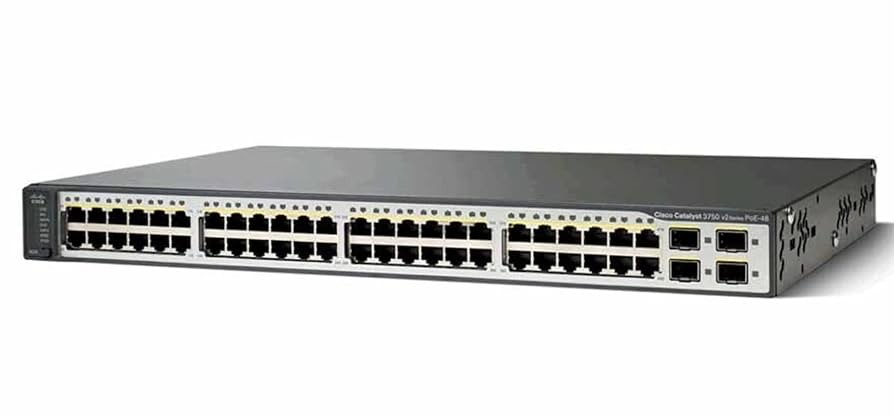 Cisco WS-C3750-48PS-S V2 48-Port Gigabit Switch