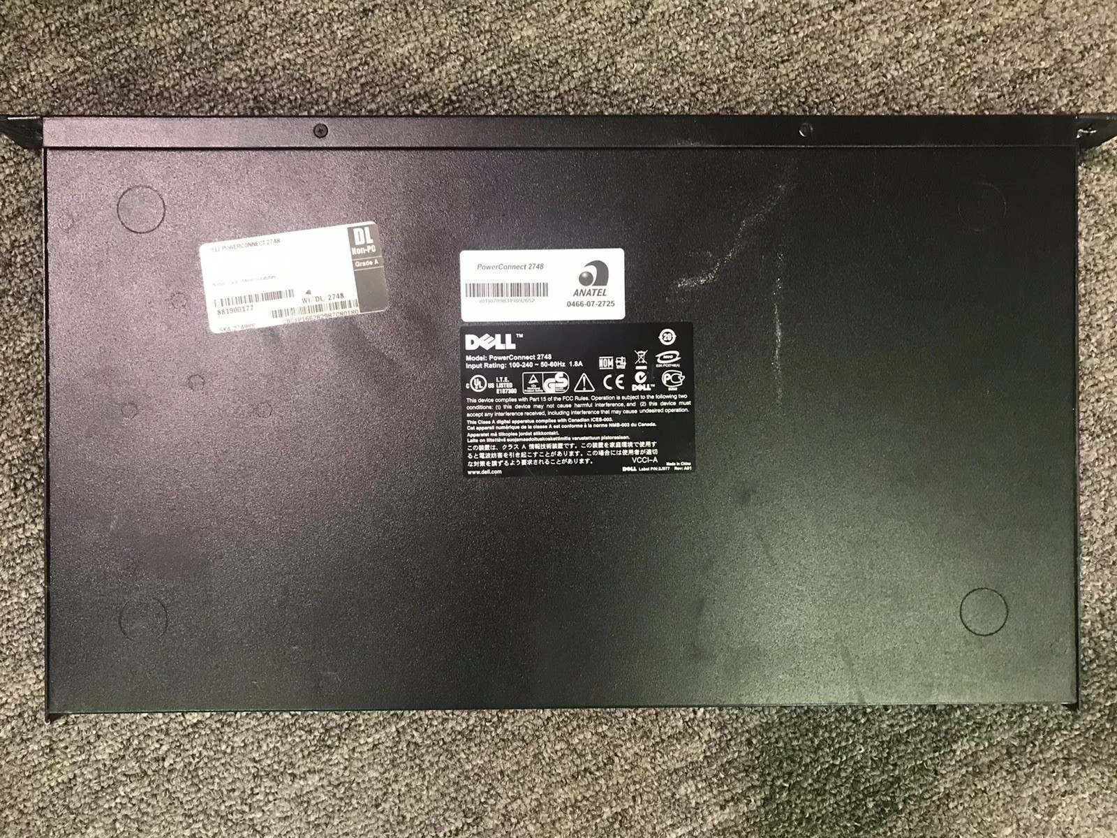 Dell PowerConnect (P2483NP) 48-Ports External Switch Managed