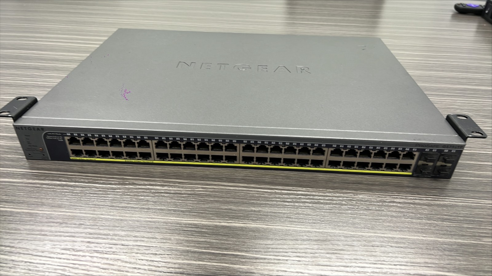 NETGEAR ProSAFE GS752TP 48‑Port Gigabit PoE Smart Switch w/ 4 SFP