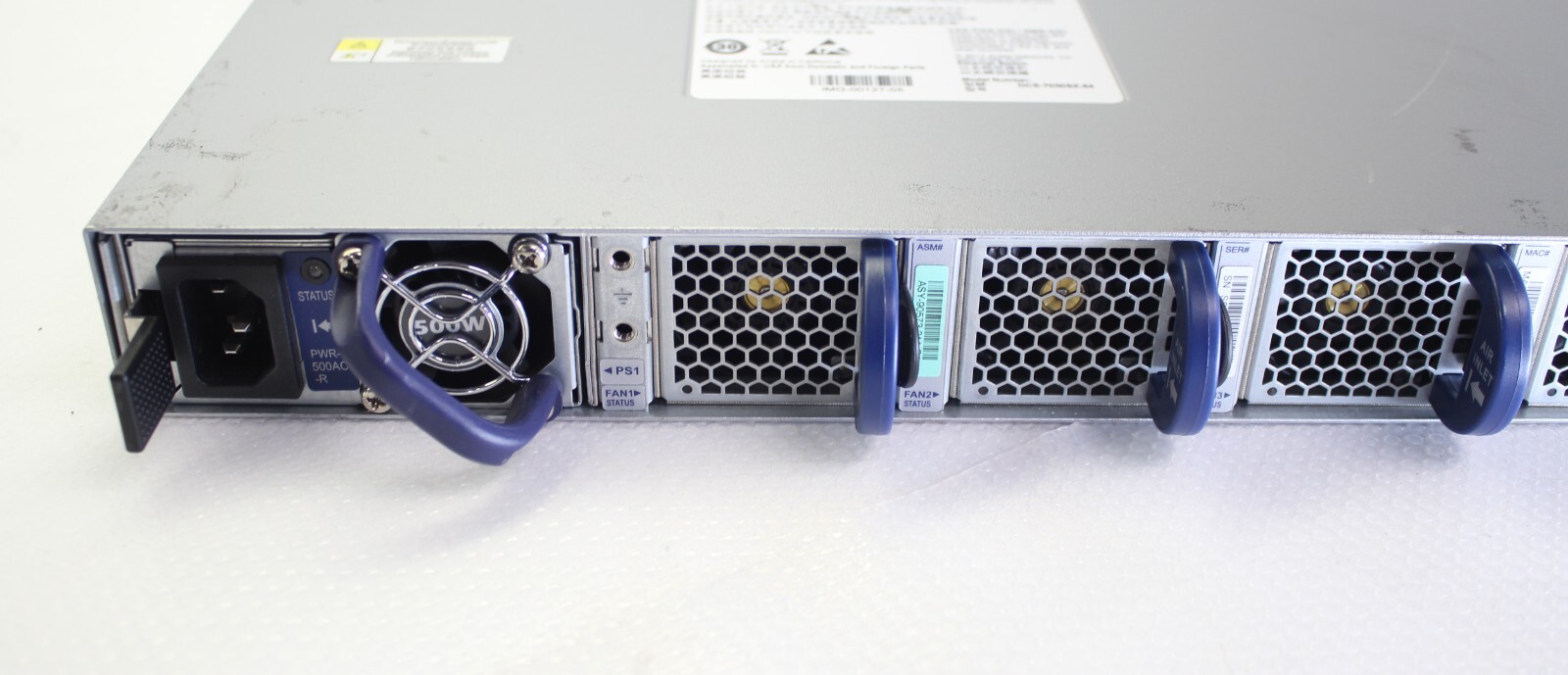 ARISTA DCS-7050SX-64 48-Port Network Switch 2*495W PSU 4*Fans TESTED w/ ears