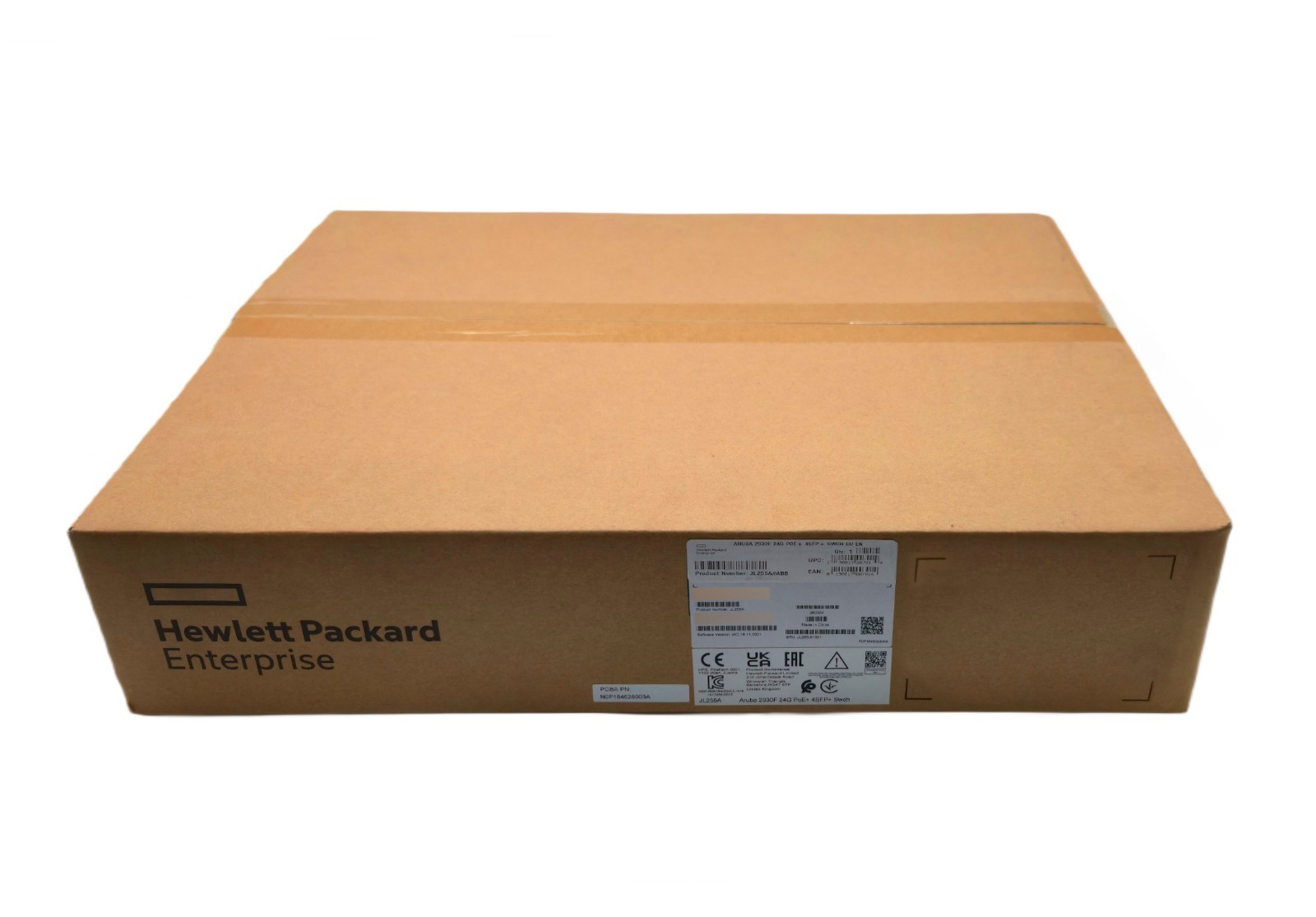 HPE Aruba JL255A 2930F 24G PoE+ 4SFP+ Layer 3 Managed Switch New