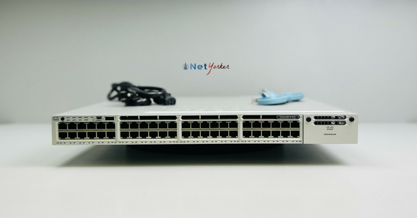Cisco WS-C3850-48P-S Catalyst 48 Port 1GB PoE+ RJ-45 Switch – Same Day Shipping