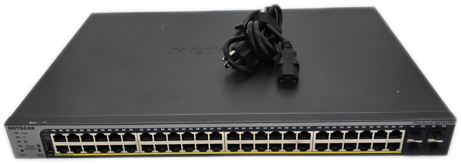 NETGEAR ProSafe GS752TP 48-Port Gigabit Managed Switch SFP Rackmount