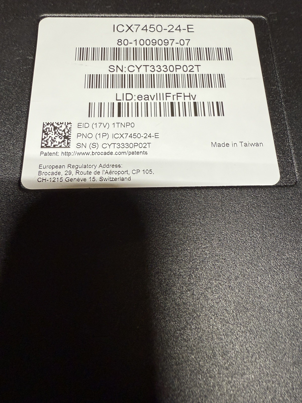 Brocade ICX 7450-24-E