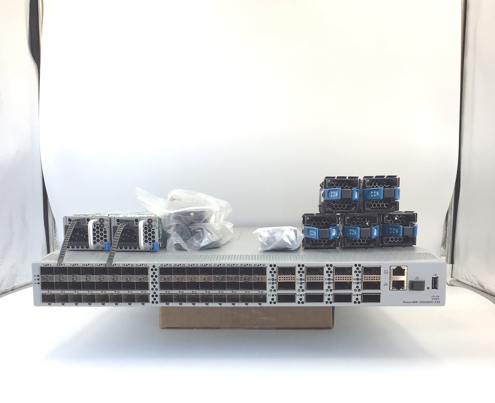 Cisco N9K-C93240YC-FX2 Nexus 9300 48x 10/25G 12x 100G QSFP28