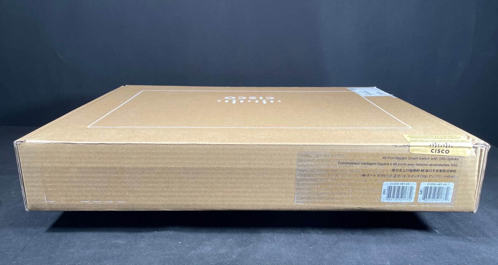 Cisco Refresh C1200-48T-4X 48 Port GE SFP+ Smart Eligible Switch-Fast Shipping