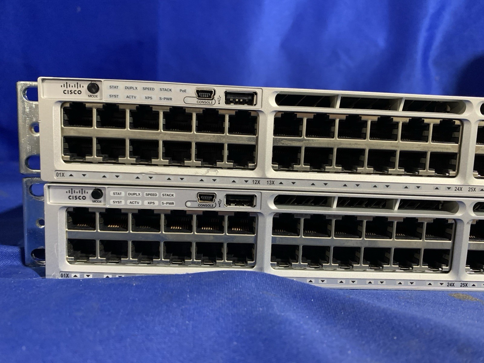 Cisco Catalyst WS-C3850-48P 48-Port PoE+ Switch C3850-NM-4-10G Network Module -2
