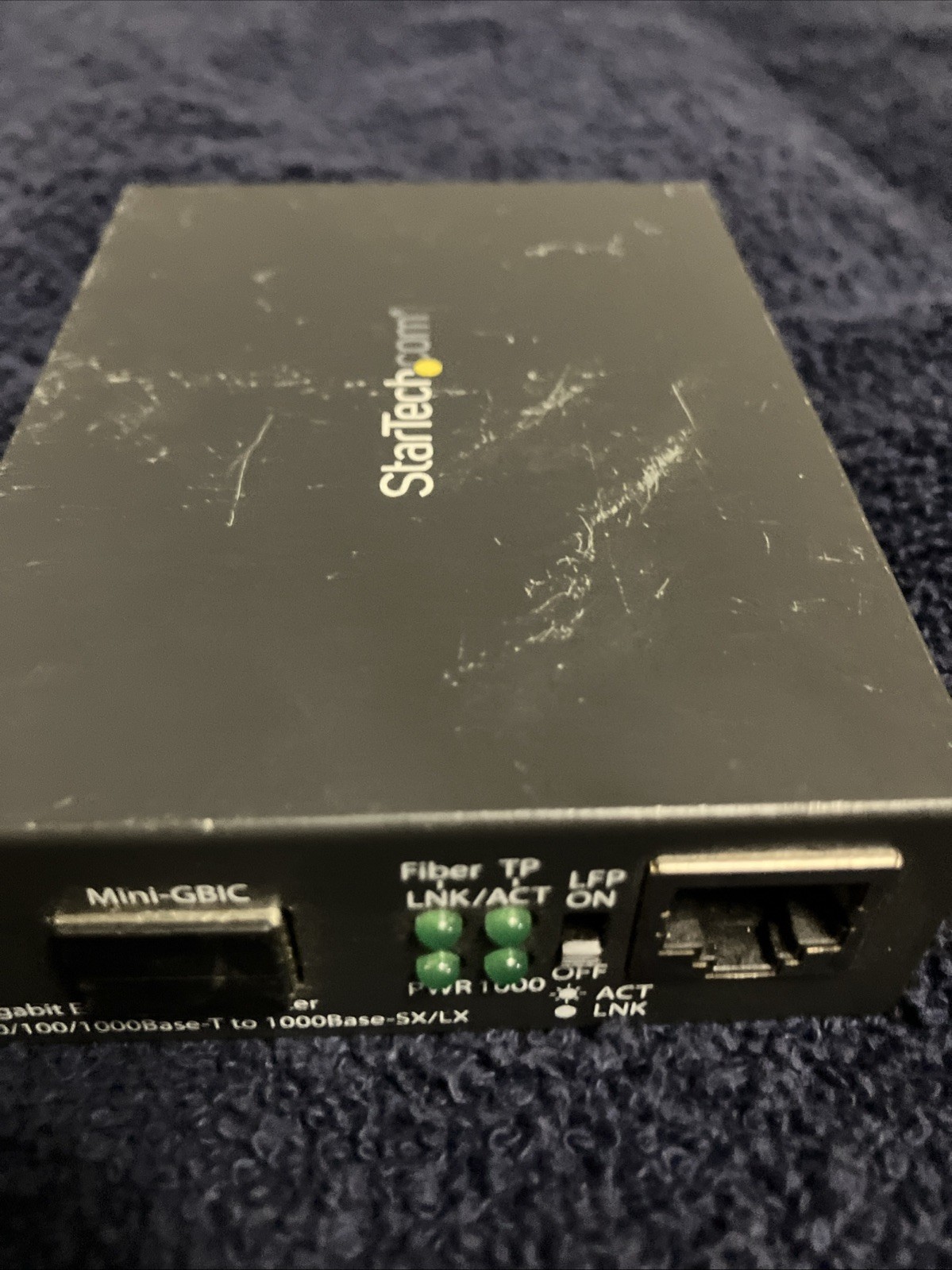 Startech.com Gigabit Ethernet Fiber Media Converter Compact MCM1110MMLC