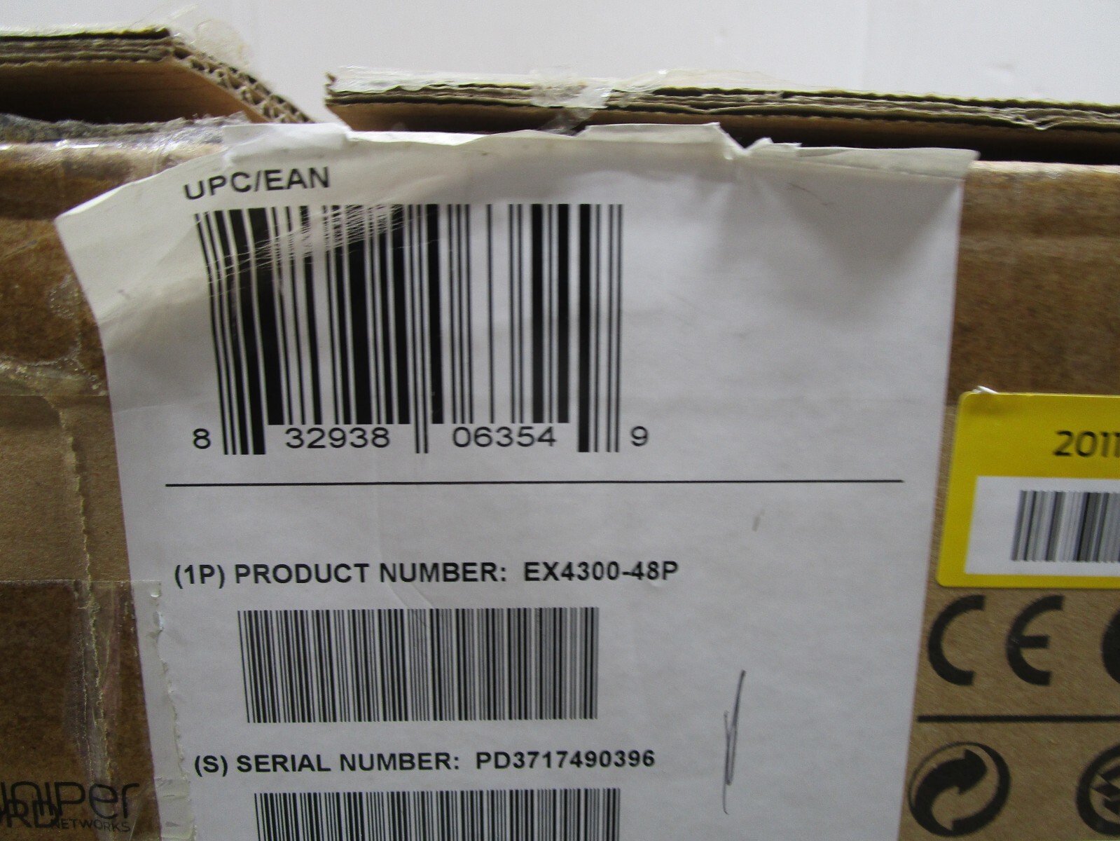 JUNIPER Networks EX4300-48P 48 Port 1G PoE+ NEW OPEN BOX SEE PHOTOS SHIPS FREE!
