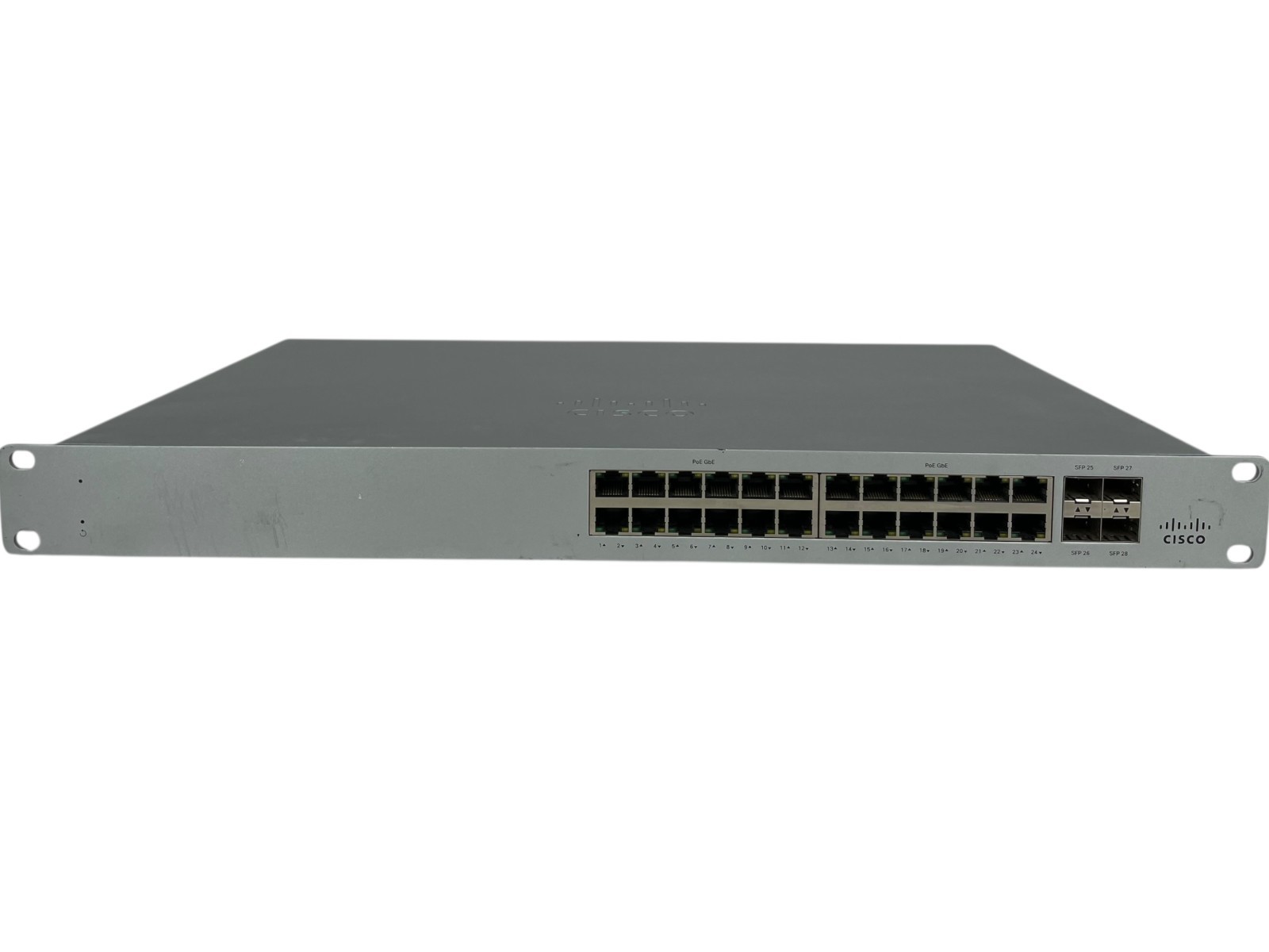CISCO MERAKI MS120-24P-HW 24-Port Gigabit Ethernet Switch