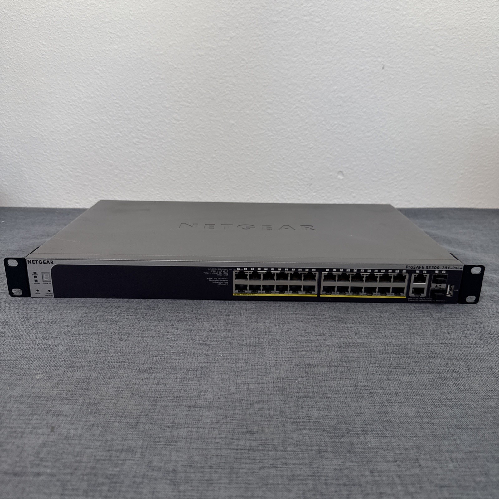Netgear ProSafe GS728TP 24 Port PoE Gigabit Smart Switch