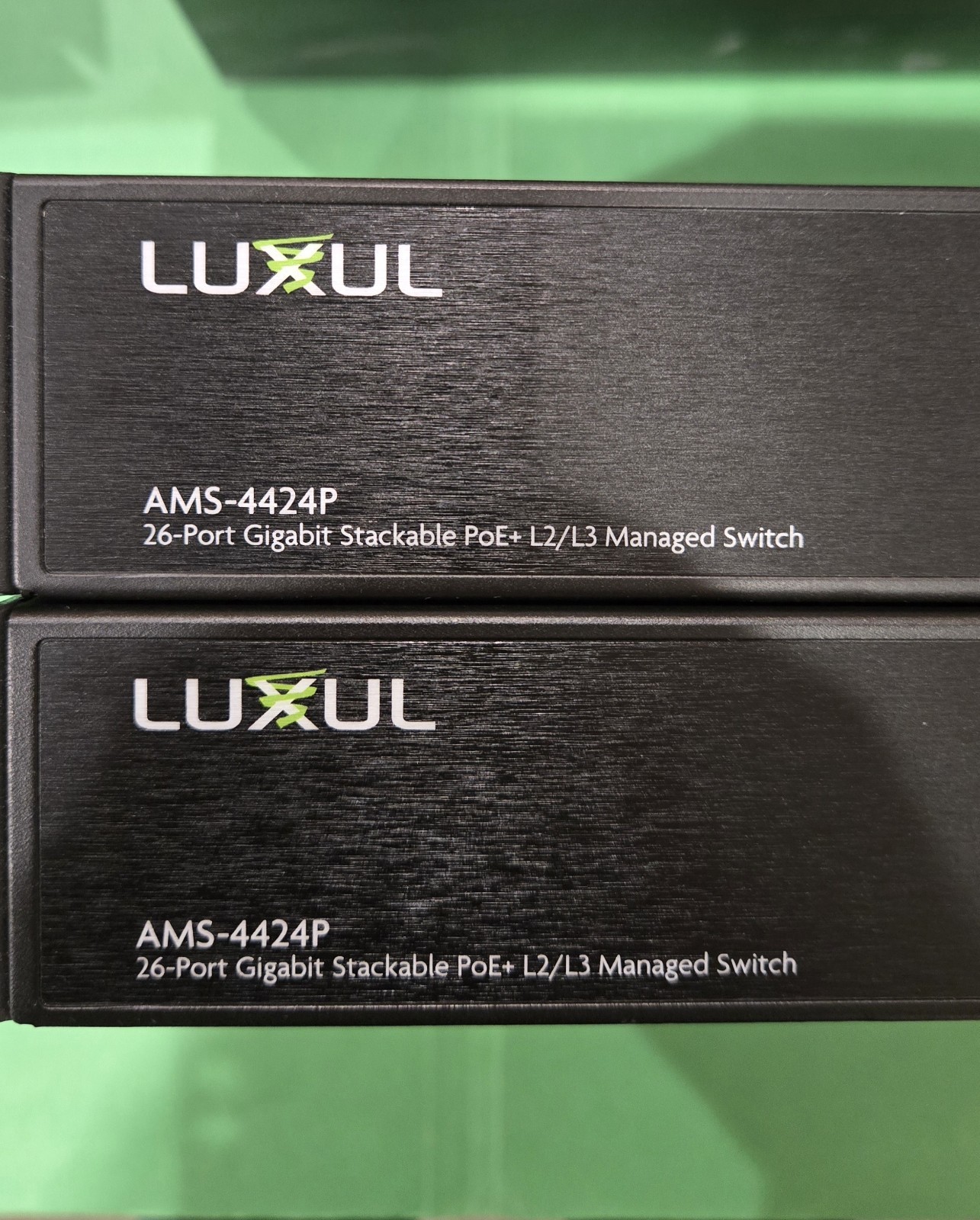 LUXUL 26 PORT POE Managed Switch AMS-4424P Rack Mount