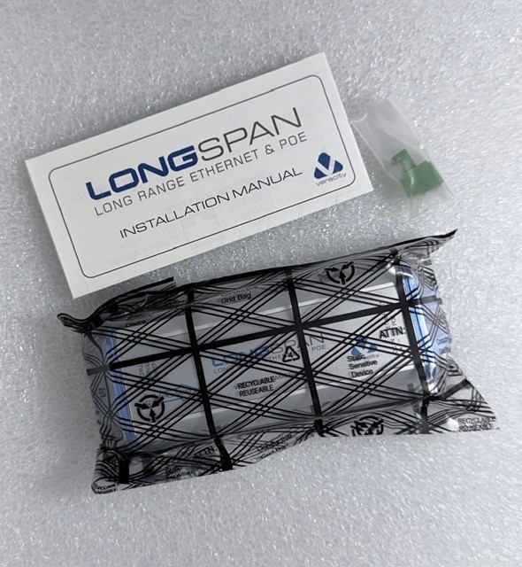 Veracity LONG RANGE ETHERNET & POE (VLS-1P-C)