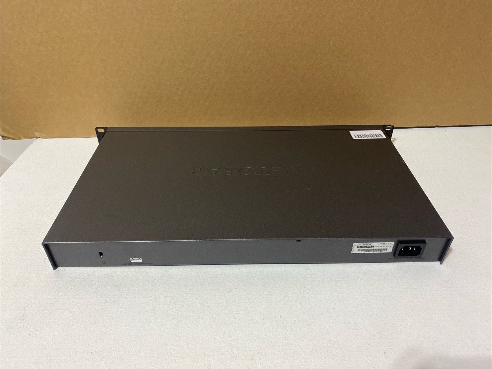 NETGEAR GS728TPv2 24-Port Gigabit PoE+ Smart Managed Pro Switch w/4 SFP