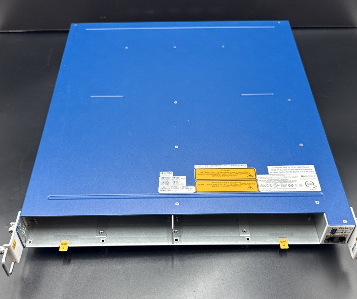 Coriant Infinera Groove G30 Disaggregation Platform Muxponder GQS-G30CHASR-00