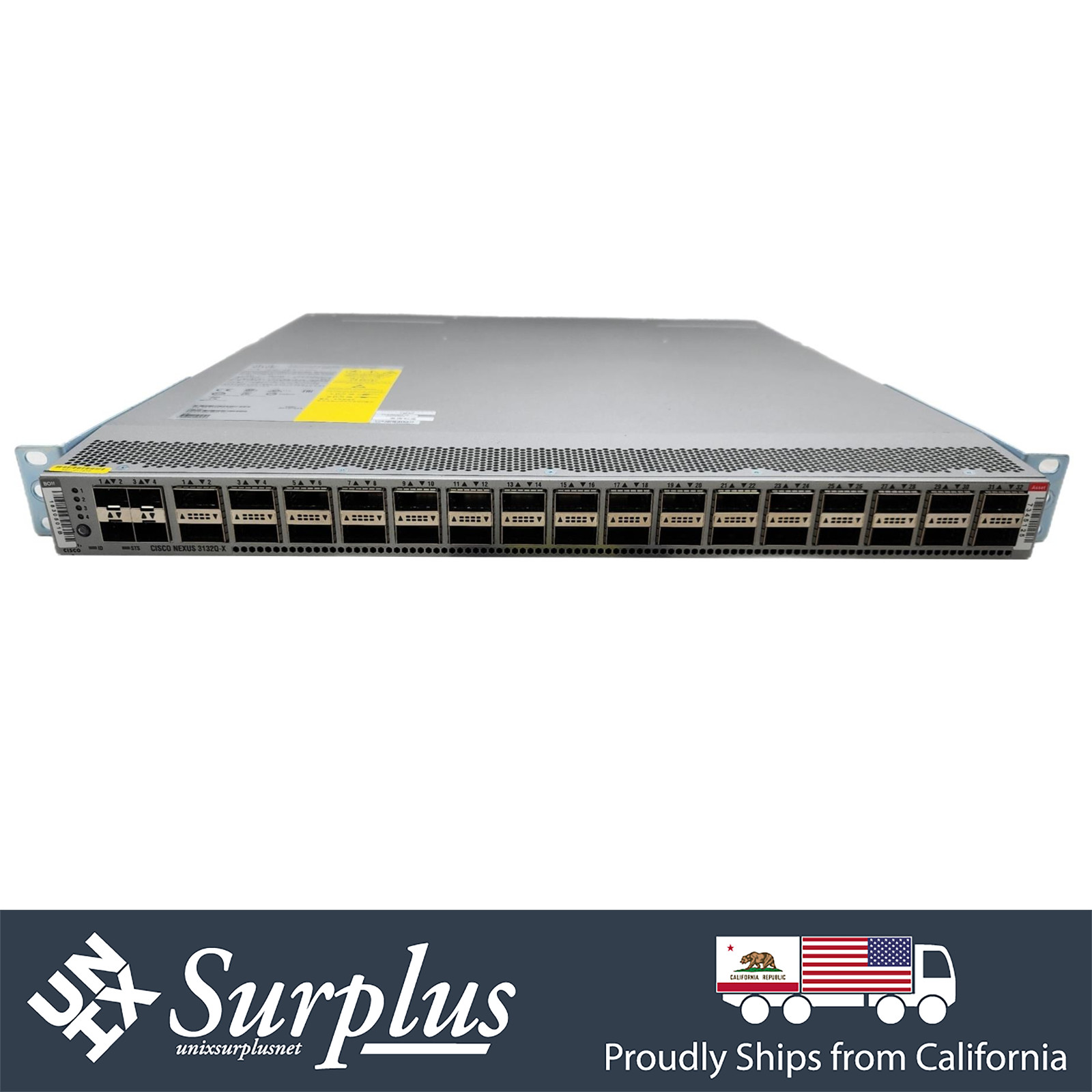 Cisco Nexus 32-Port 40GbE QSFP+ Enterprise Data Center Switch 2xPSU |4x 10G SFP+