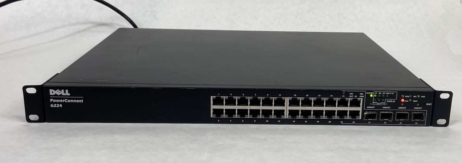 Dell PowerConnect 6224 24-Port Gigabit Managed Ethernet Switch *Damaged Port*