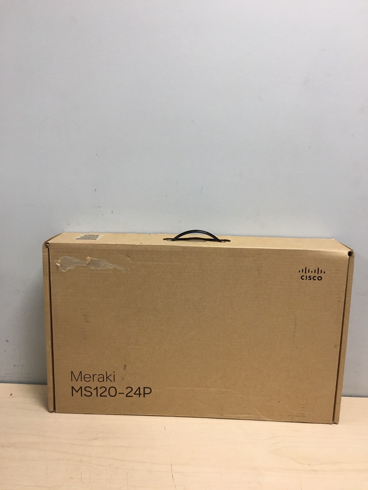 CISCO MERAKI MS120-24P-HW 24-PORT GIGABIT PoE SWITCH W/ ORIGINAL BOX