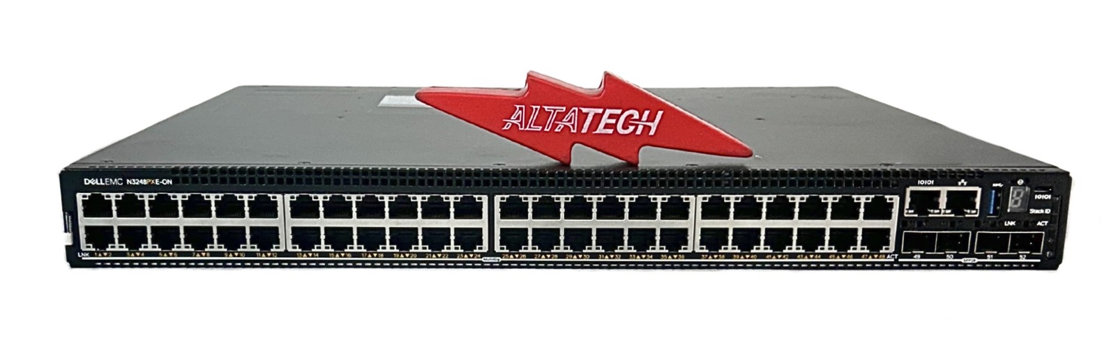 Dell N3248PXE-ON OS6 Dell, 48P 1/2.5/5/10 GbE, 4P SFP28 (Includes rail kit)
