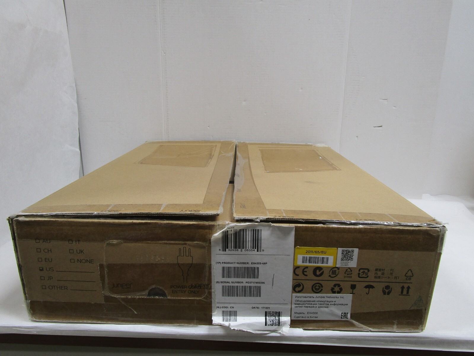 JUNIPER Networks EX4300-48P 48 Port 1G PoE+ NEW OPEN BOX SEE PHOTOS SHIPS FREE!