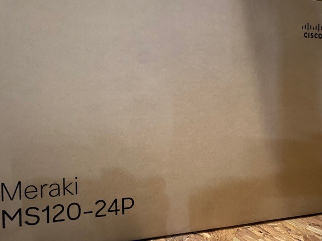 Cisco Meraki MS120-24P Access Switch MS120-24P-HW Unclaimed (NEW)