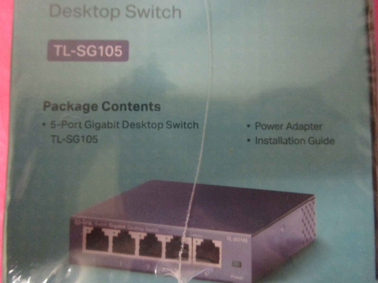 TP-Link TL-SG105E 5-Port Gigabit Easy Smart Switch (UN) – New