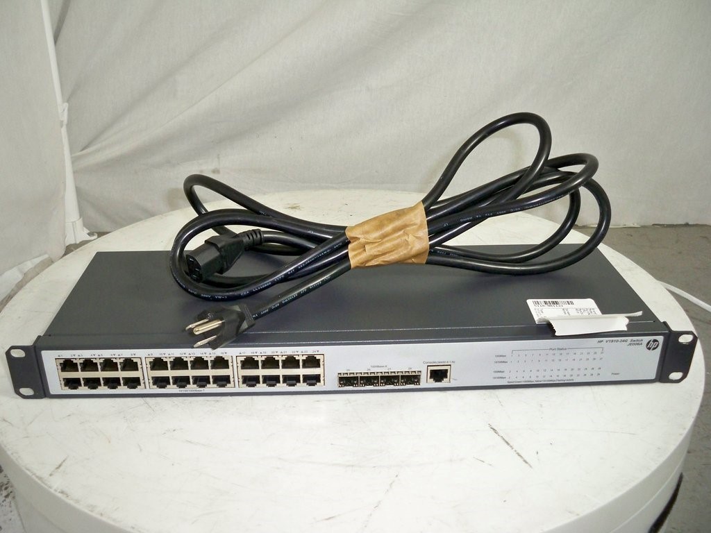 HP V1910-24G JE006A 24-Port 4 SFP Managed Gigabit Switch