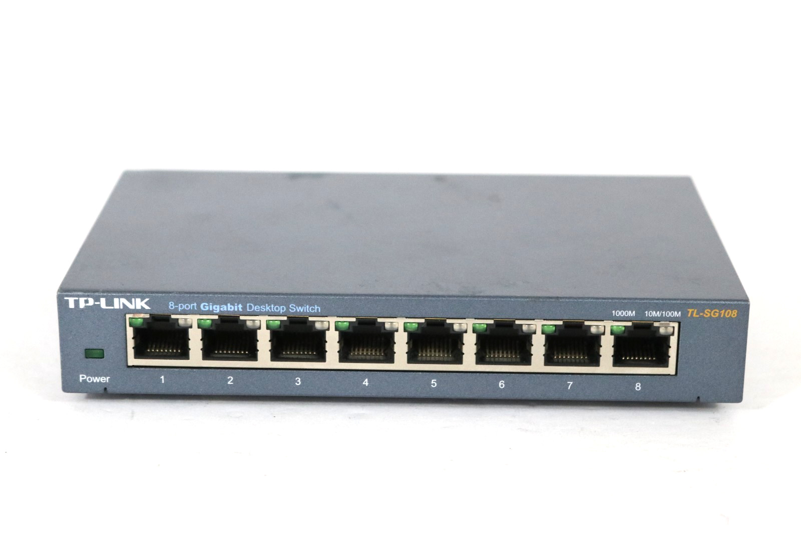 TP-Link TL-SG108 8-Port 10/100/1000 Gigabit Ethernet Desktop Switch