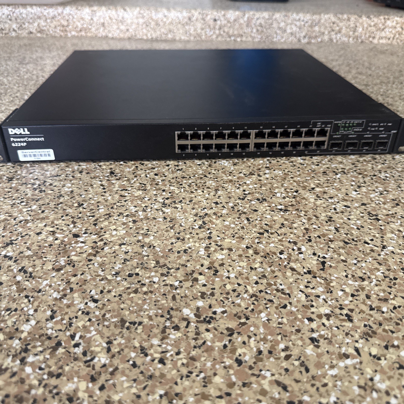 DELL POWERCONNECT 6224 24-PORT MANAGED GIGABIT ETHERNET SWITCH