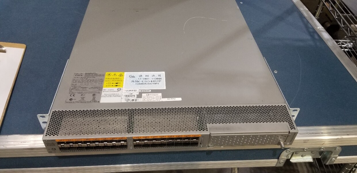 Cisco NEXUS N5K-CC5548UP with Dual 750W Power Supplies Unit #2