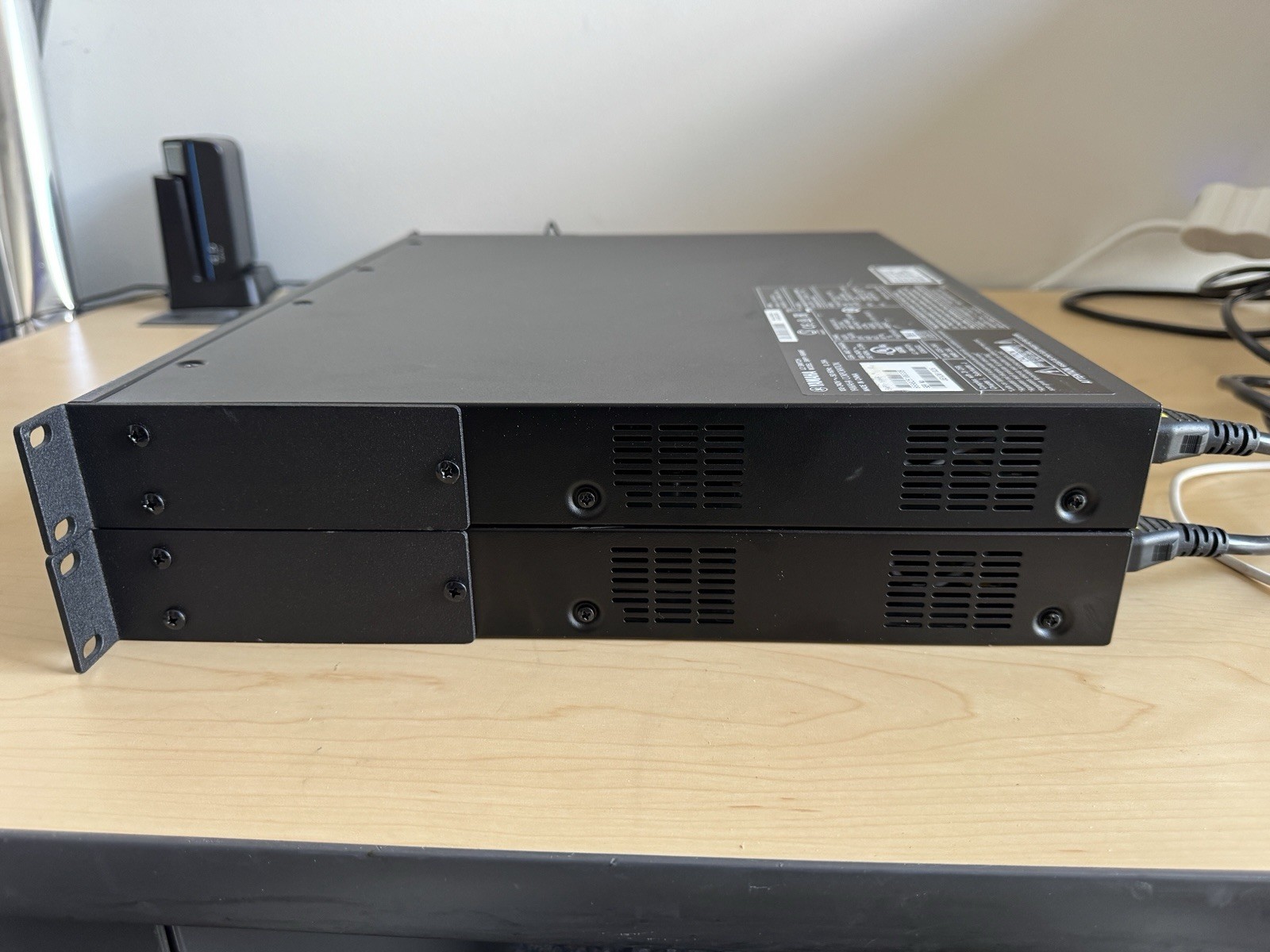 Yamaha SWP1-16MMF Managed L2 Gigabit Rackmount Switch | LOT OF 2