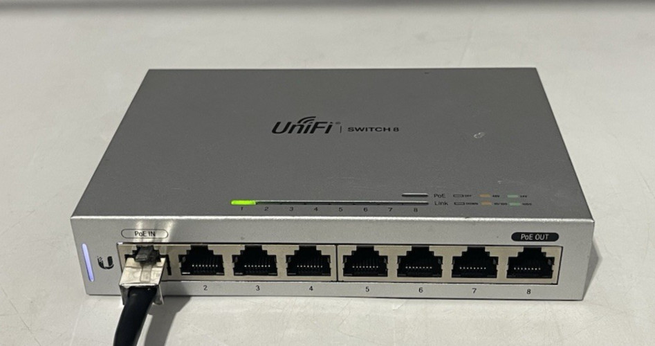 UniFi Ubiquiti US-8 Switch Ethernet 8 ports