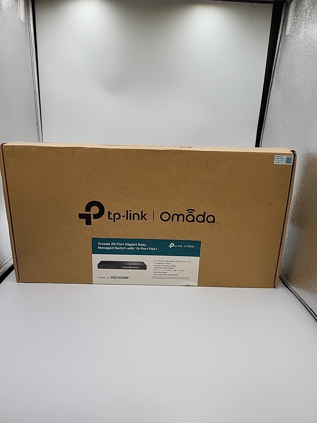 TP Link ES220GMP 16-Port PoE+ Gigabit Switch
