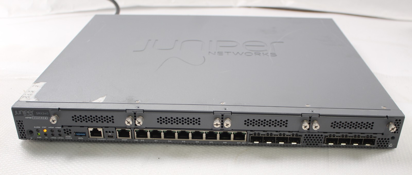 Juniper Networks SRX340 650-065043 Services Gateway Enterprise Firewall Switch