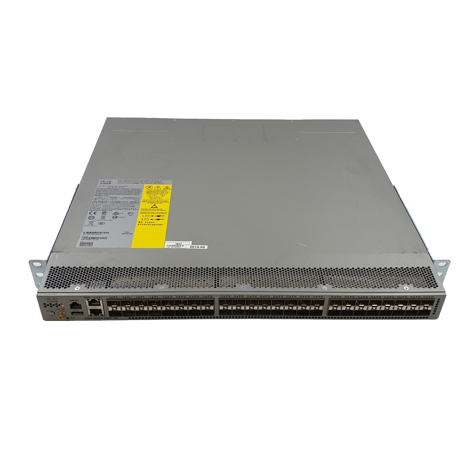 Cisco Nexus 3548P-10G N3K-C3548P-10G V02 Ethernet Switch