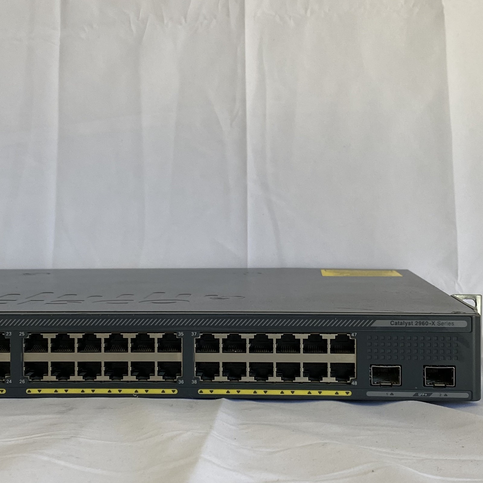 Cisco Catalyst 2960-X Series Switch 48 Port WS-C2960X-48FPD-L w/ Rack Ears