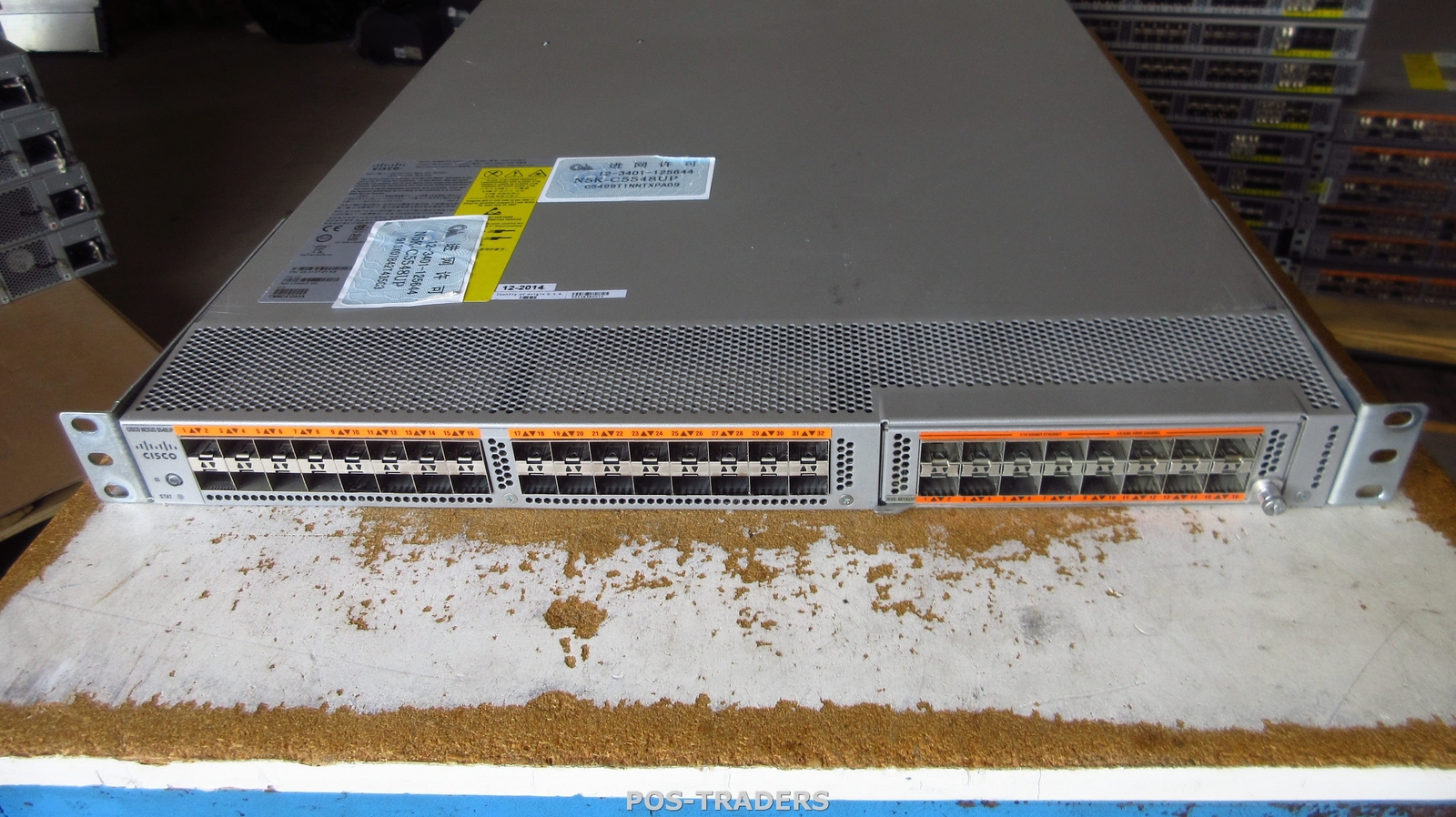 Cisco N5K-C5548UP V01 32-Port 10GbE SFP+ Switch 2x 750W V02 PSU + N55-M16UP MOD
