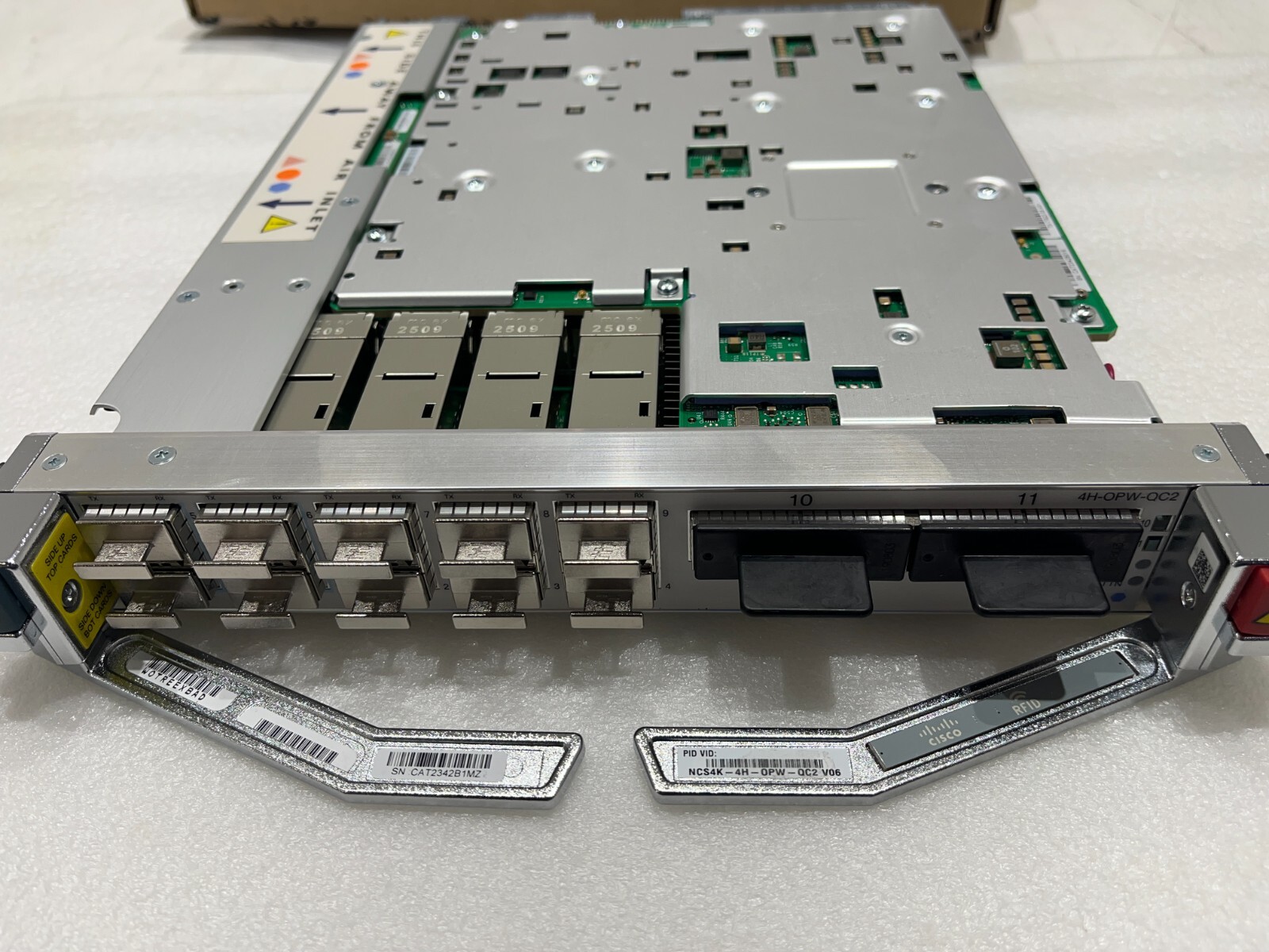 Cisco NCS4K-4H-OPW-QC2 NCS4000 400 Gbps DWDM/OTN/Packet Universal Line Card