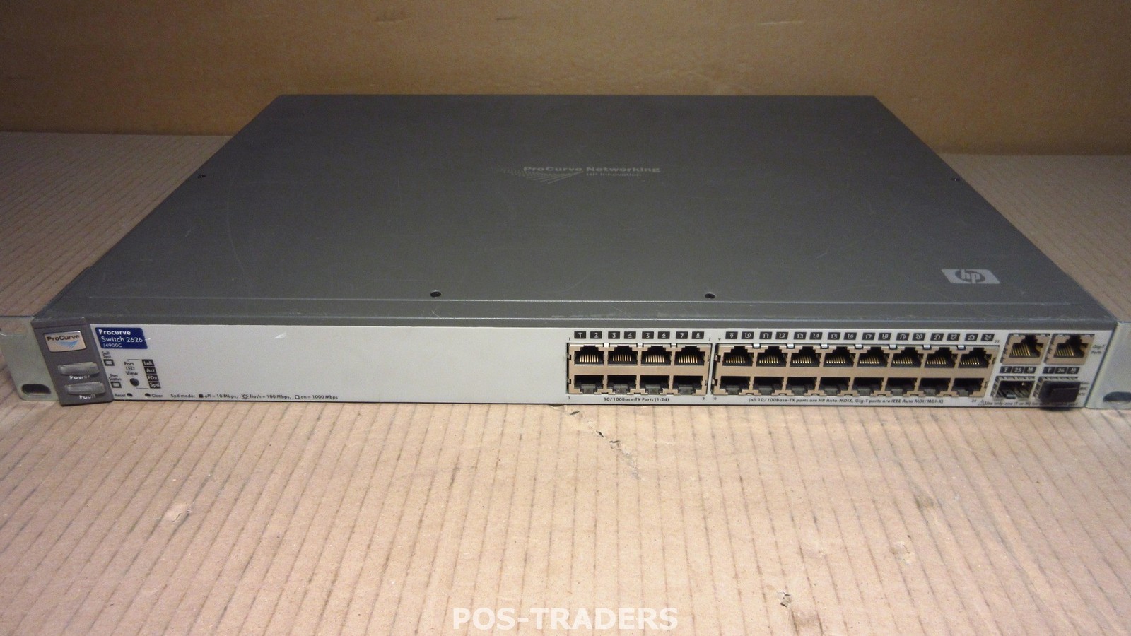 HP ProCurve J4900C 2626-24 24 Port Managed Switch w/ 2x Gigabit SFP Uplinks