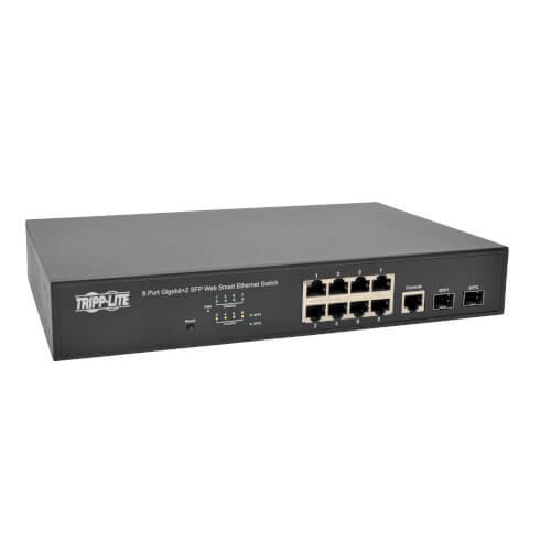 EATON Tripp Lite NGS8C2 Managed Gigabit Ethernet Switch 8Port 10/100/1000M